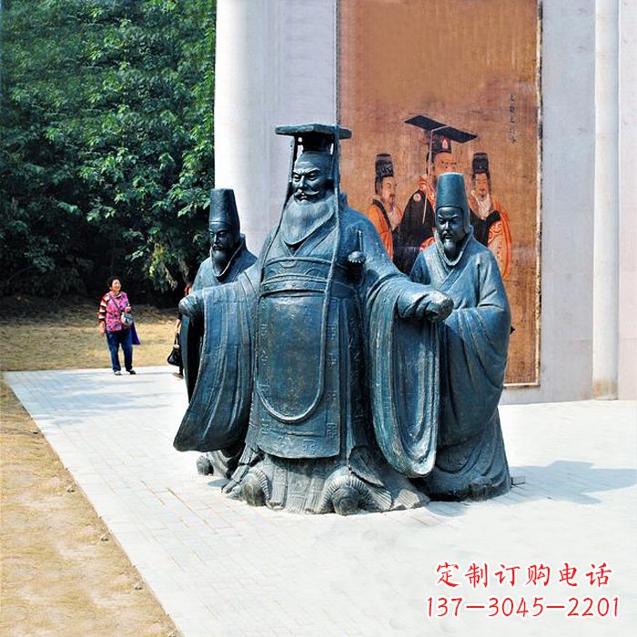 淄博隋文帝杨坚景观雕塑