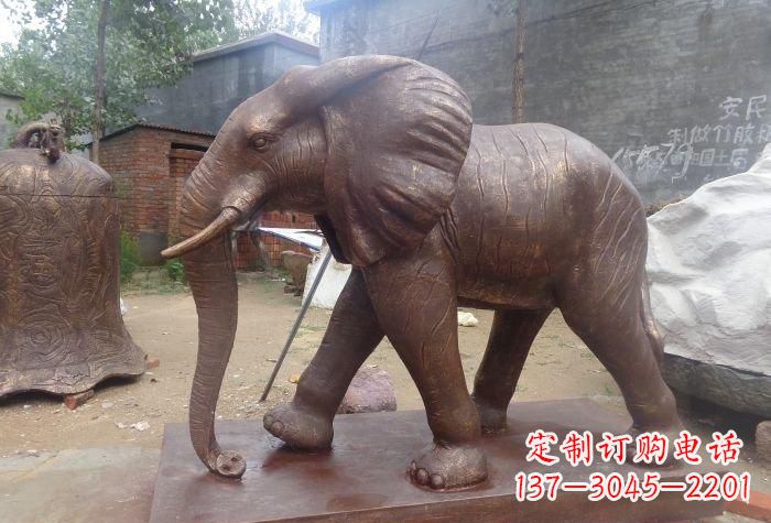 淄博铜大象雕塑