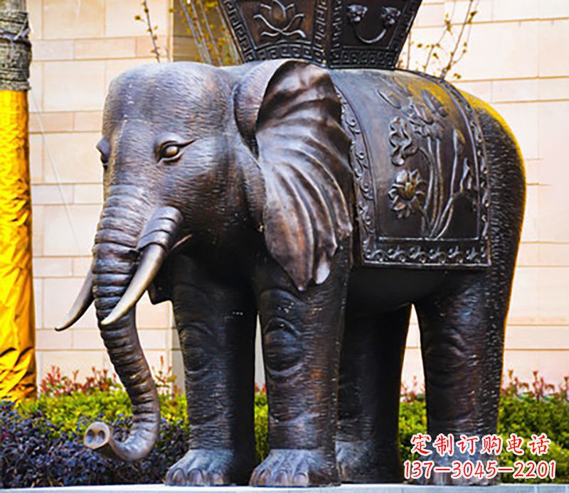 淄博铜雕大象