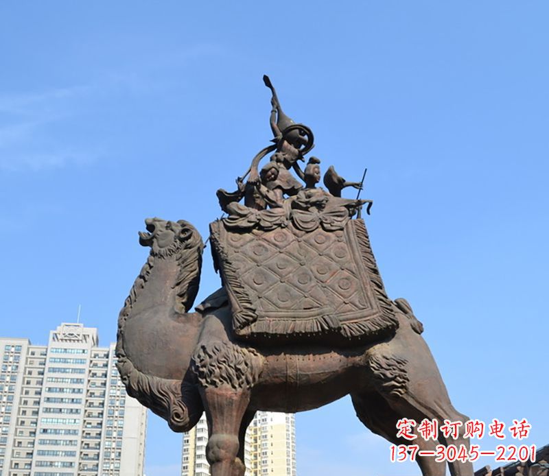 淄博铜雕骆驼