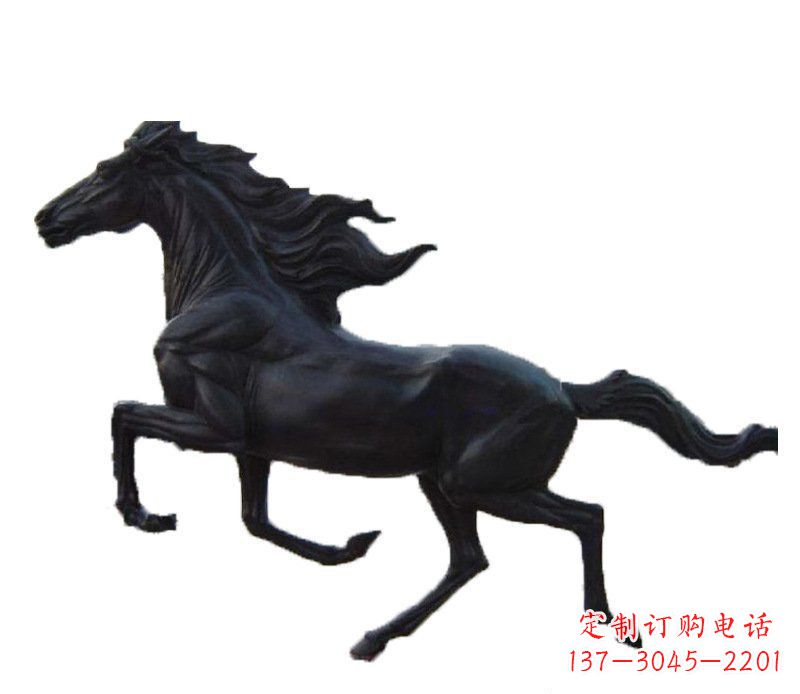 淄博铜雕马公园动物雕塑摆件