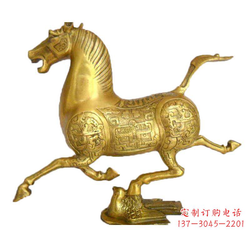 淄博铜雕马踏飞燕