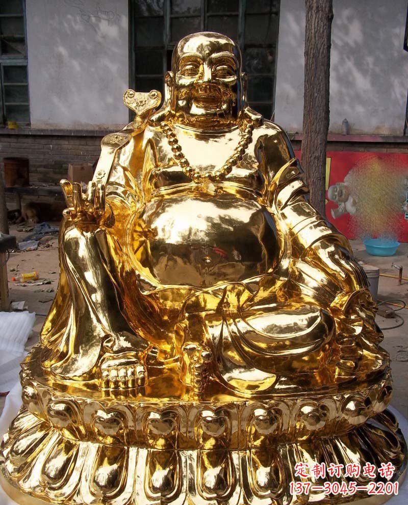 淄博铜雕弥勒佛