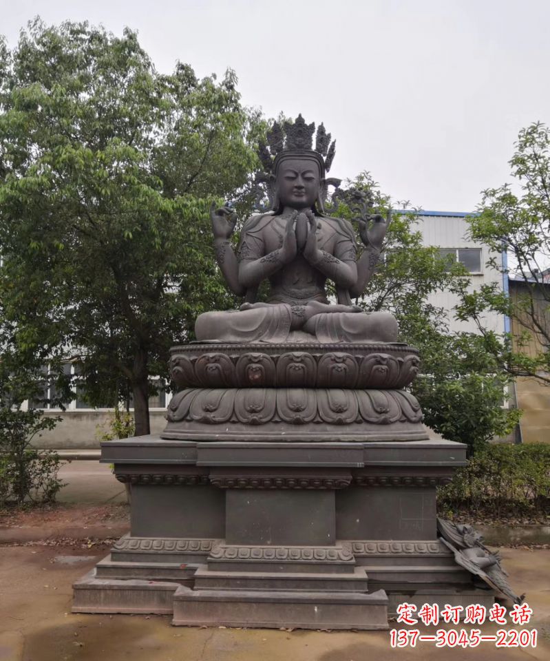 淄博铜雕密宗佛寺庙佛像雕塑