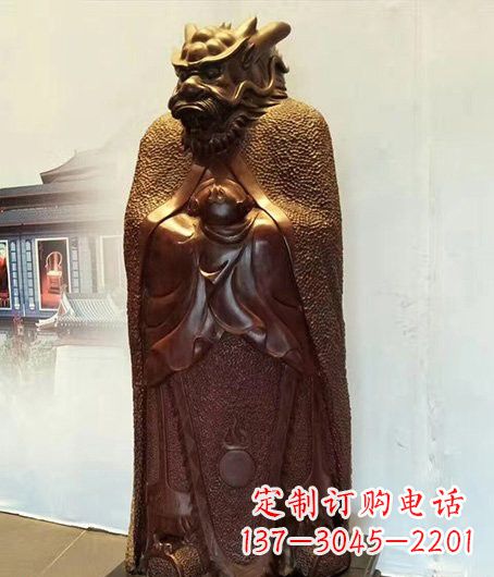 淄博铜雕兽首人身十二生肖