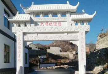 淄博牌坊雕塑：为景观增添独特灵气