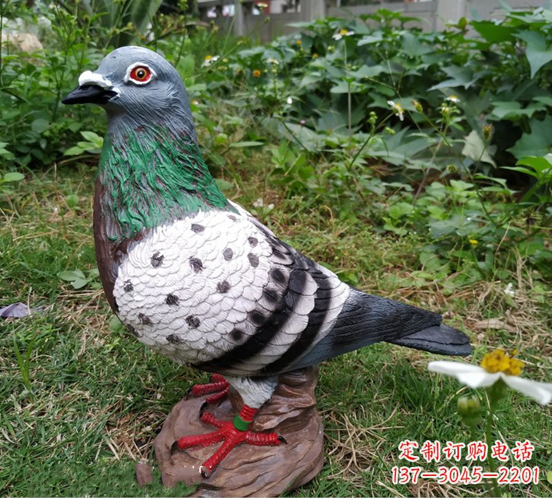 淄博系列雕塑和平鸽