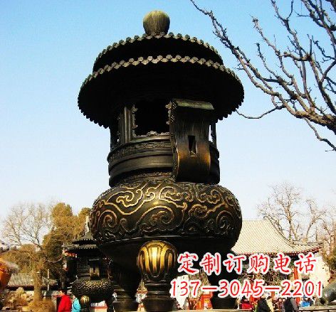 淄博香炉铜雕塑