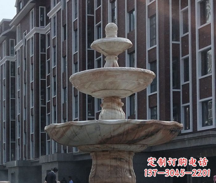 淄博小区景观大型喷泉石雕 (6)