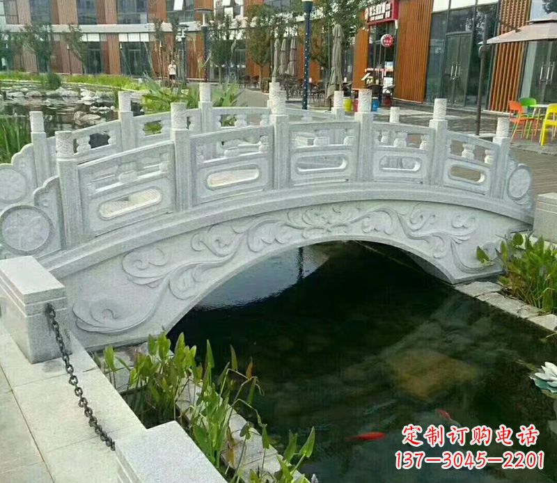 淄博小区景观石桥栏杆