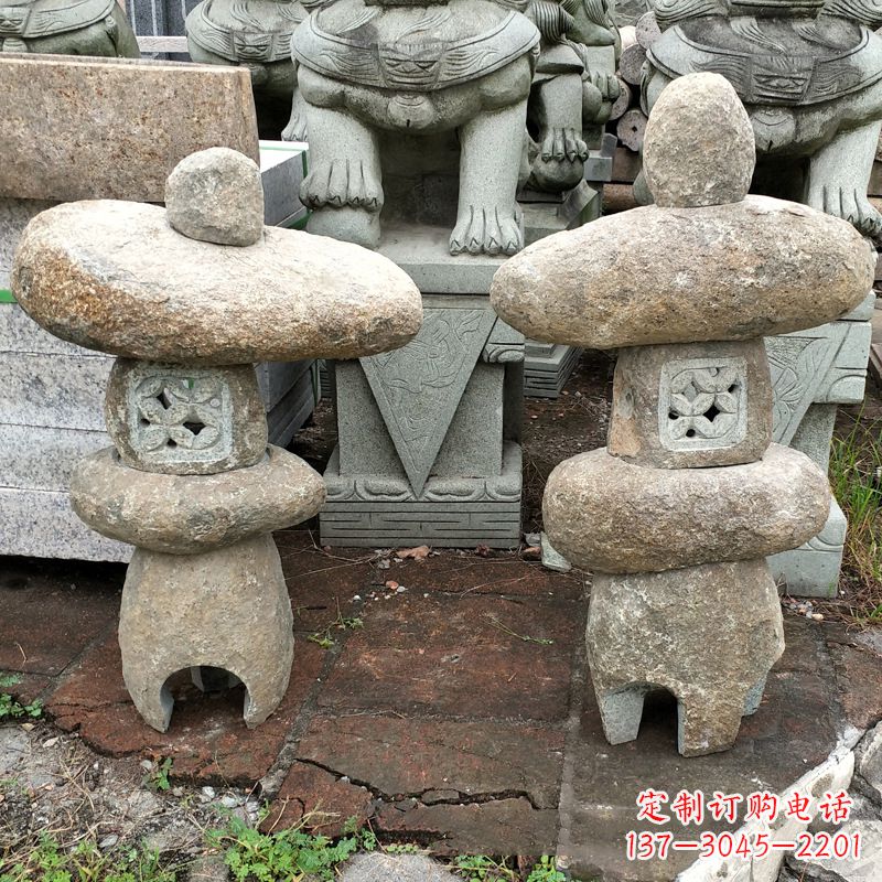 淄博异形现代石灯笼