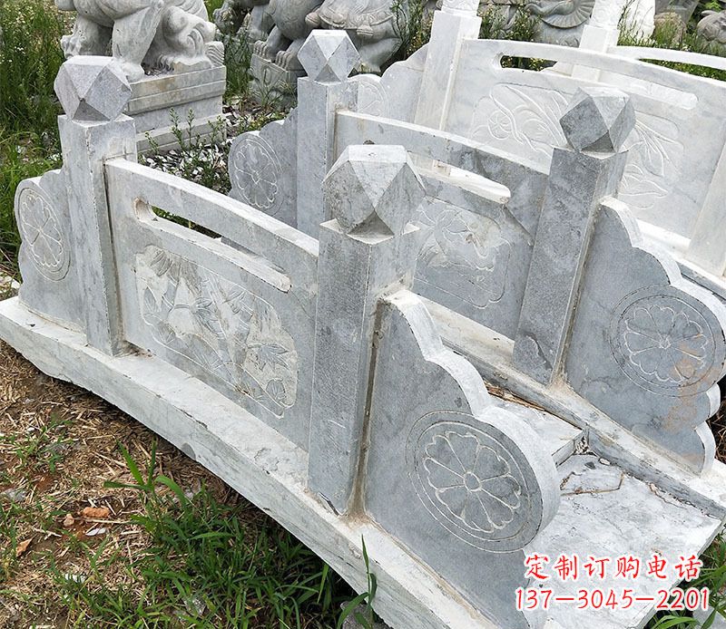 淄博园林仿古石拱桥景观石雕 (2)