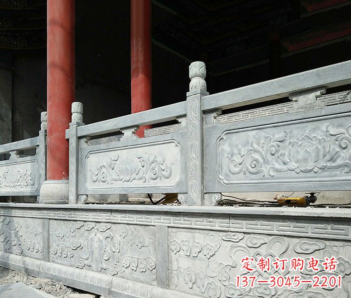 淄博园林仿古石栏板景观石雕_1 (3)