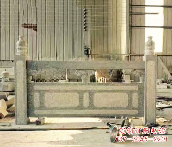 淄博园林仿古石栏板景观石雕_2 (2)