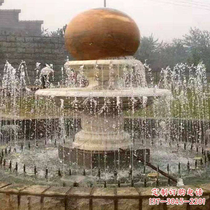淄博园林风水球