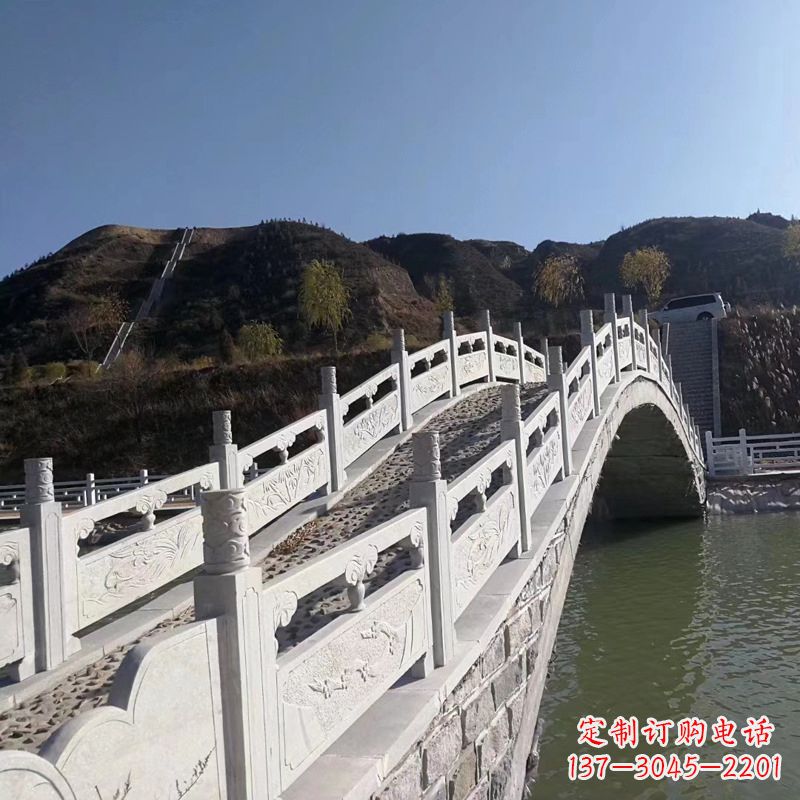 淄博园林景点石雕桥栏板