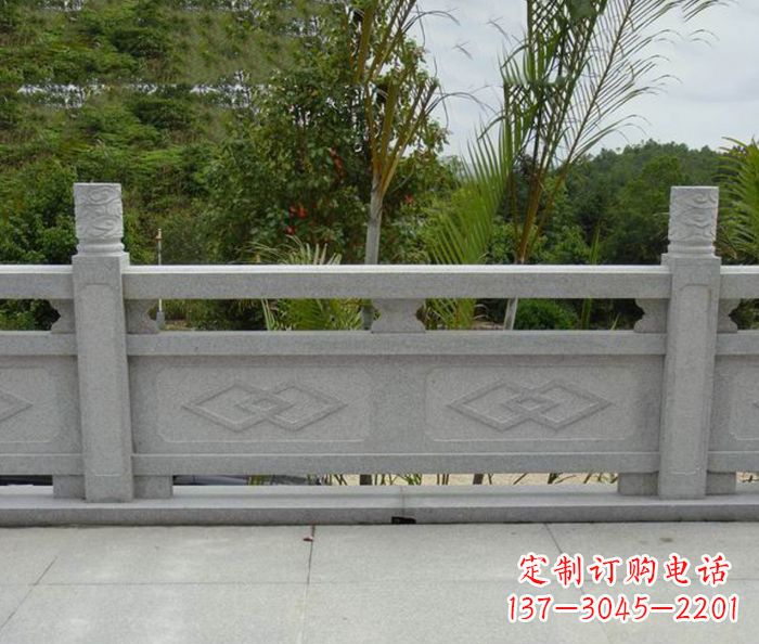 淄博园林景观大理石栏板雕塑 (3)