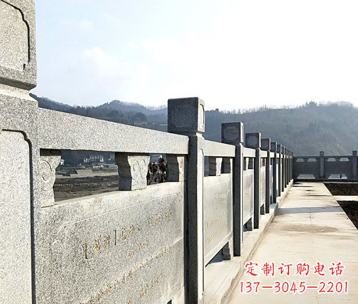 淄博园林景观大理石栏板石雕 (14)