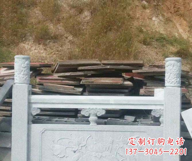 淄博园林景观大理石栏板石雕
