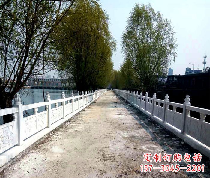 淄博园林景观大理石栏杆石雕