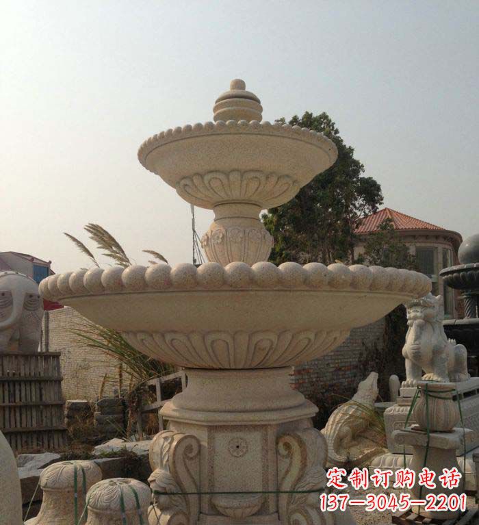 淄博园林景观大型喷泉石雕