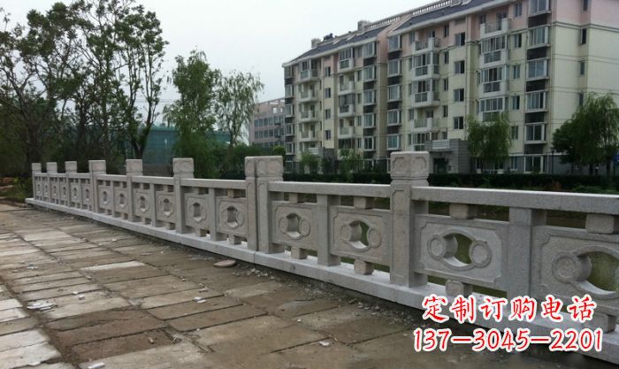 淄博园林景观真山桥石雕栏板 (3)
