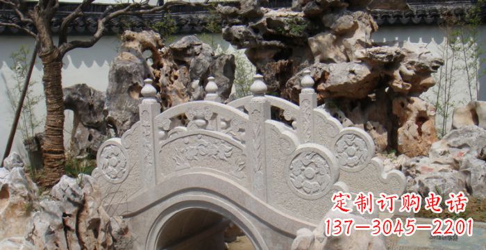 淄博园林小型石拱桥