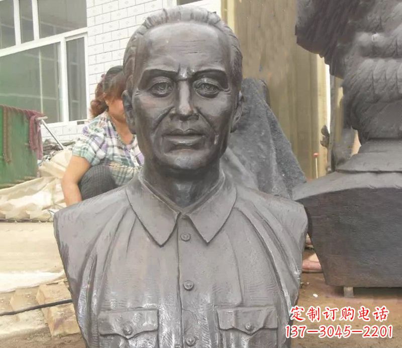 淄博中国名人人物胸像铜雕