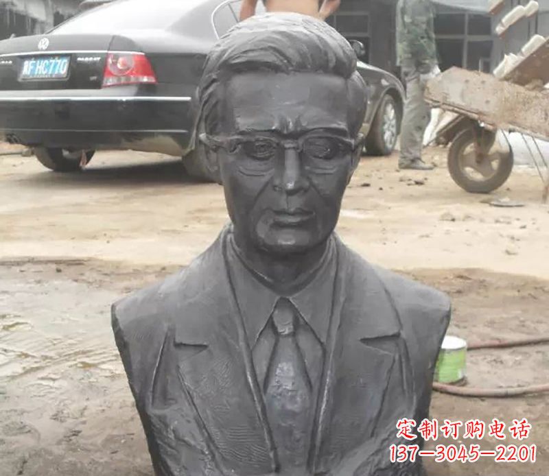 淄博中国名人胸像铜雕