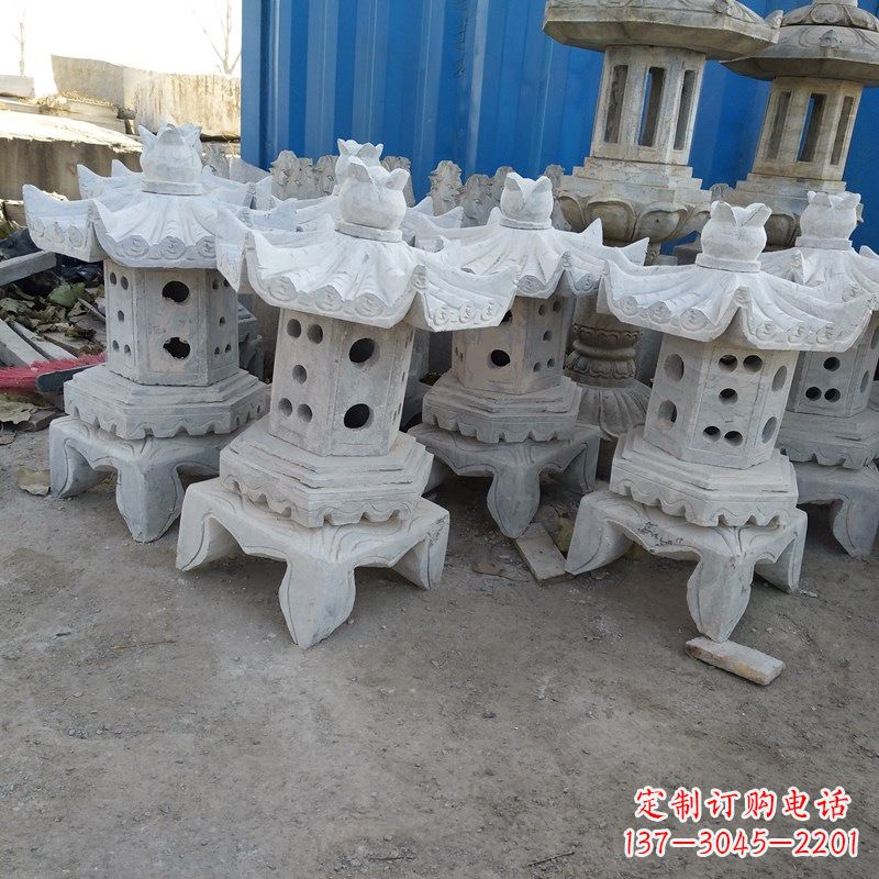 淄博中式古代石灯笼