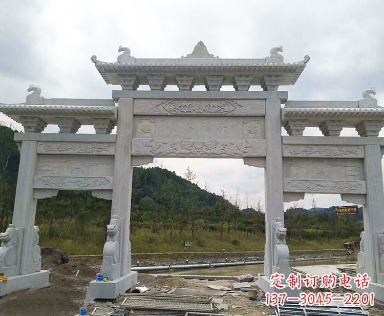 淄博忠义石牌坊