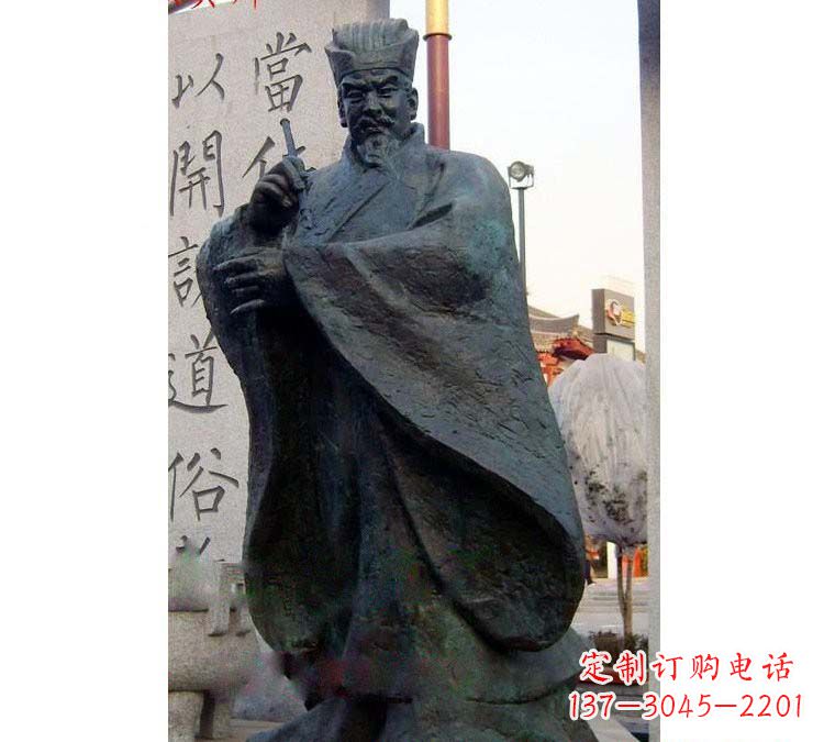 淄博铸铜古代名人颜真卿