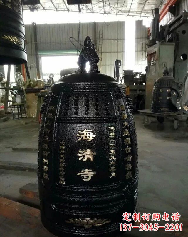 淄博宗教庙宇铸铜钟